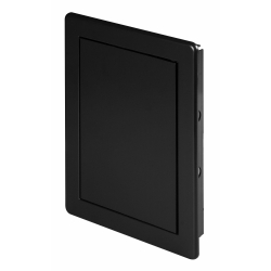 Drzwiczki rewizyjne czarne plastikowe 15x20 Awenta