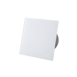 Panel szklany biały system+ do wentylatora kratki PTG125 Awenta