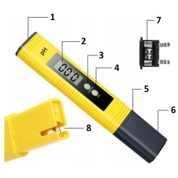 Tester miernik pH do wody pH meter MISKAS-pH