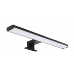 Lampa LED łazienkowa czarny 8W 40cm na lustro szafke