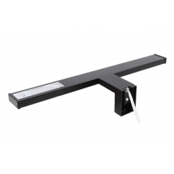 Lampa LED łazienkowa czarny 8W 40cm na lustro szafke