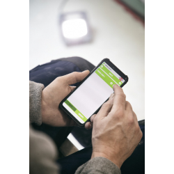 Naświetlacz LED sterowany telefonem bluetooth 5000lm