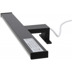 Lampa LED łazienkowa czarny 8W 40cm na lustro szafke