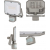 Lampa LED  z czujnikiem ruchu 30W 3050lm osram led