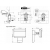 Lampa halogen led oprawa  3700lm 40W A+  IP44