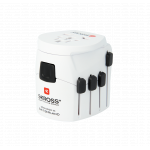 Travel adapter przejściówka do gniazda UK USA uniwersalna adapter podróżny skross